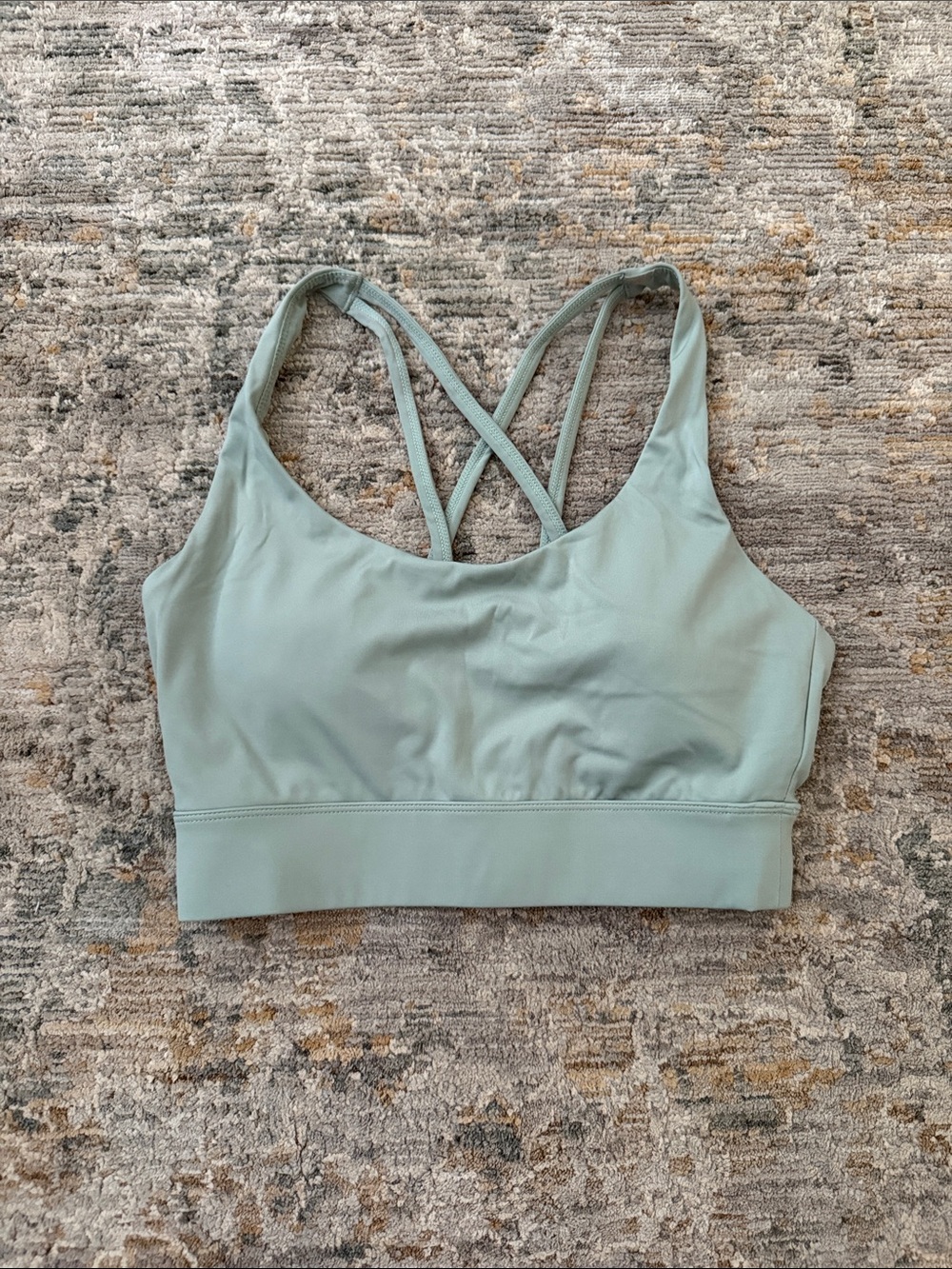 Balance Athletica Light Sage Crossback Sports Bra